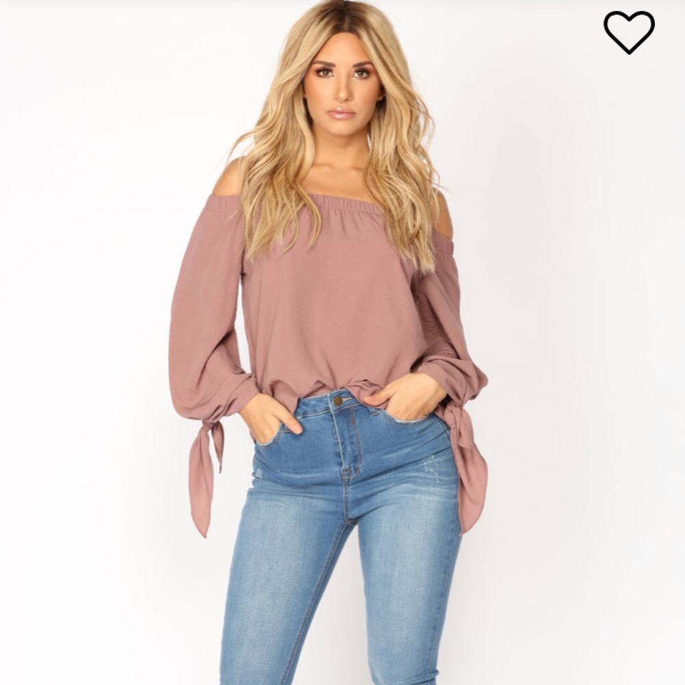 Fashionnova off the shoulder top